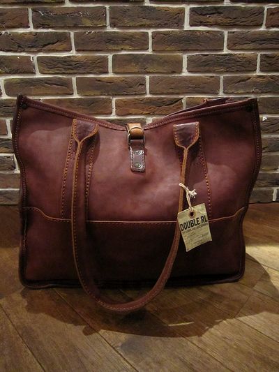 RRL等の通販サイト【RHYTHM】RRL(ダブルアールエル) LEATHER TOTE BAG