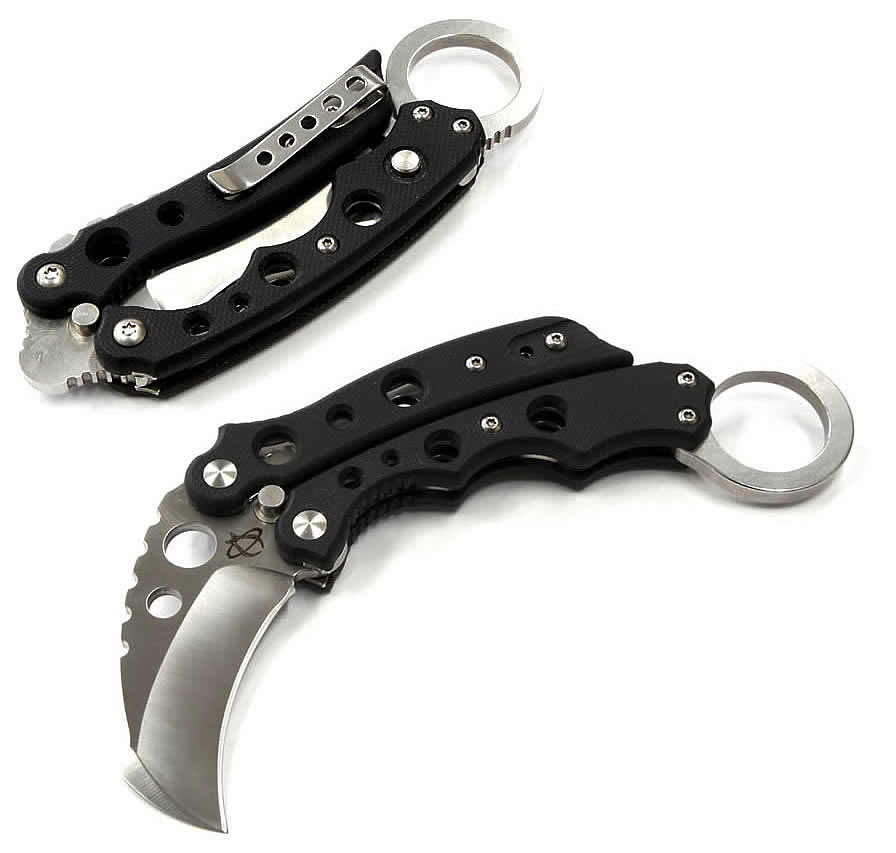 バタフライカランビットナイフ|ザ・ブジャデ・ナイフショップ リバートップ