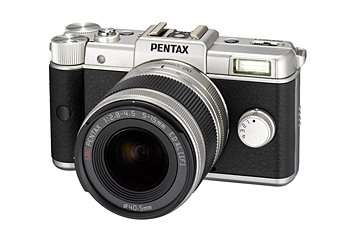 PENTAX Q Limited Silver A stylish, silver-color, special edition