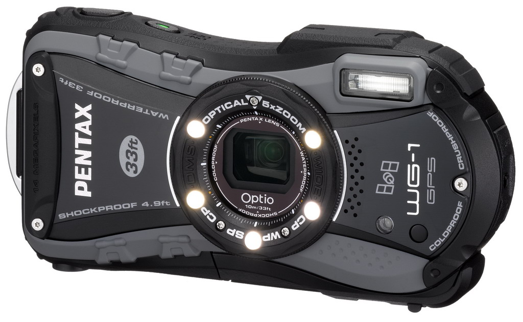 本格防水タイプのコンパクトデジタルカメラ 「PENTAX Optio WG-1
