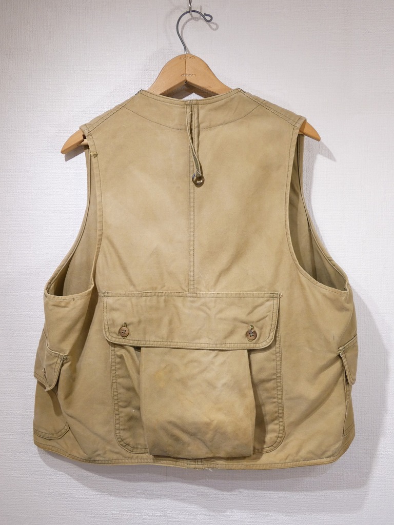 50s THE HETTRICK MFG Co American Field FISHING VEST - RICUR