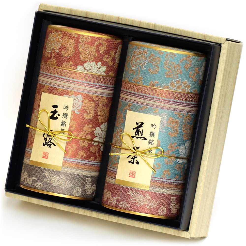 玉露煎茶詰合せ 京西陣-302 MG-302 | 400年の歴史を持つお茶屋 京都利休園