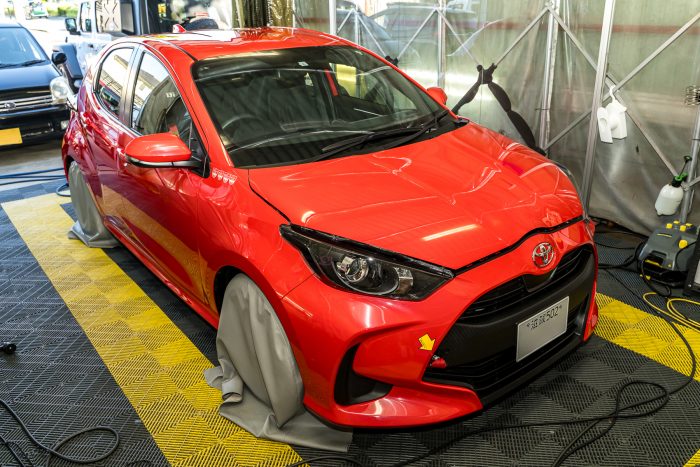 ヤリスカップカー 外装デザイン＆ステッカー施工 | RIPリップ – JUST