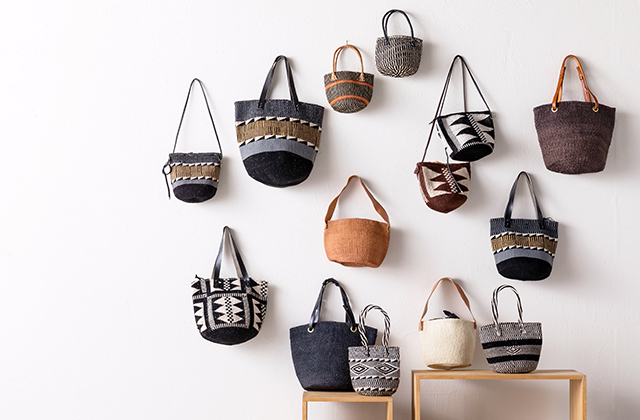 アフリカとつくるハンドメイドなケニアバック｜RuiseB「ルイズビィ」