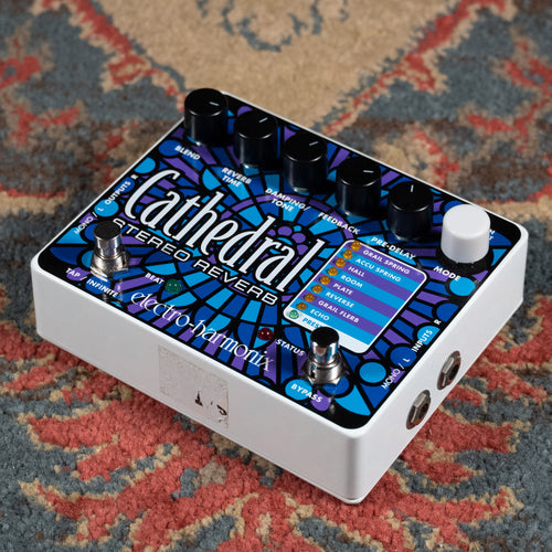 Electro Harmonix Cathedral Stereo Reverb Effect Pedal - Used