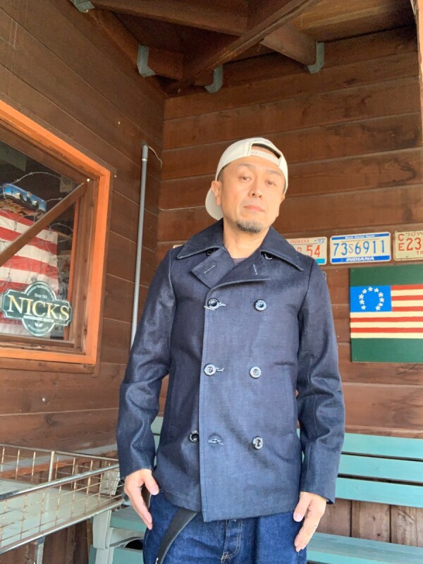 セール StudioD'artisan ステュディオダルチザン デニムピーコート