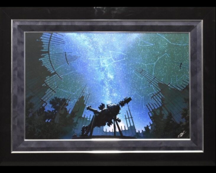 mocha『プラネタリウム』 オーダー版画 ｜骨董品買取 緑和堂