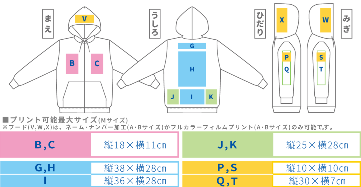 ハイグレードジップパーカー裏毛 / クラス T シャツならスパークル