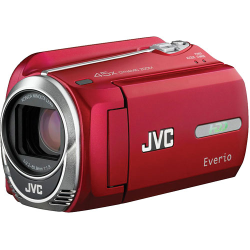 JVC GZ-MG750 Everio Hard Drive PAL Camera-Red - World Import