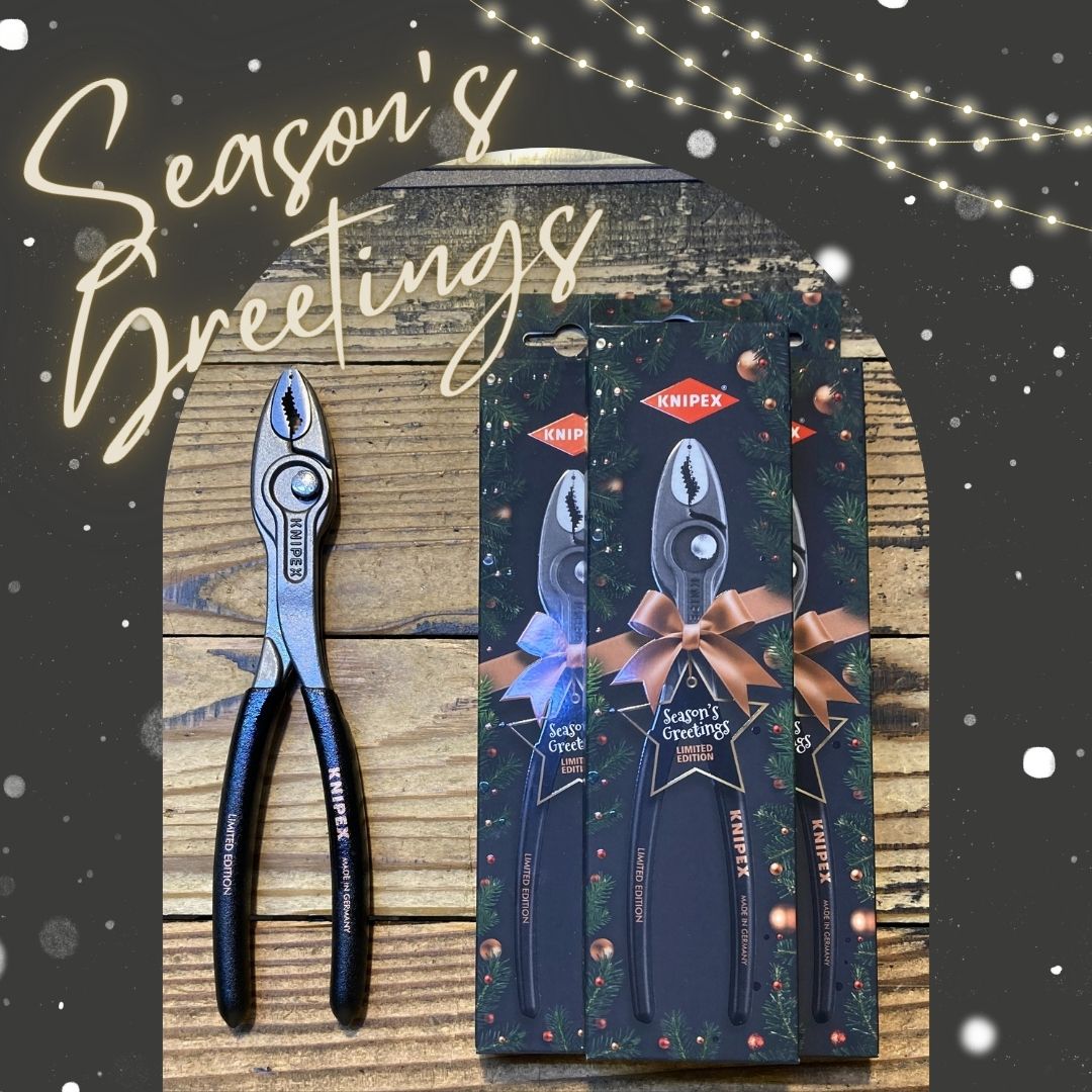 KNIPEX スリップジョイントプライヤー ツイングリップ X`mas2025 8201