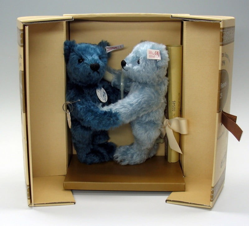 新品同様 シュタイフ アメリカ限定 1996 フォーエバーフレンズ 新品