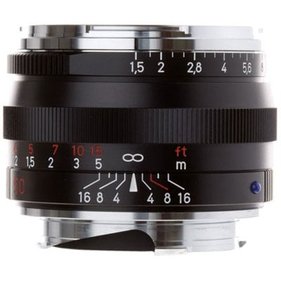 Zeiss 50mm f1.5 C Sonnar T* ZM Lens for Leica M - Black | Wex