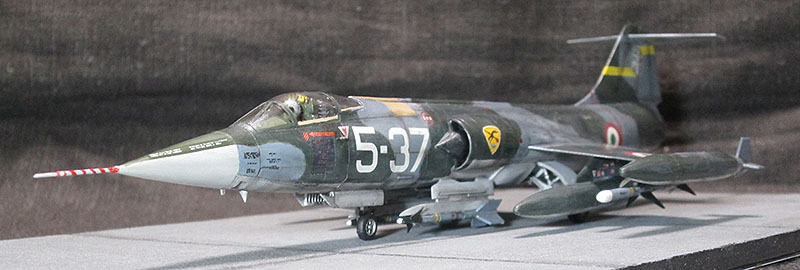 イタリア空軍 F-104S (ハセガワ 1/72)＞ 特集 ジェット戦闘機＞2022年