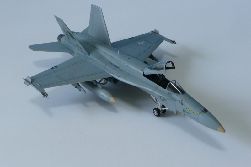 McDonnell Douglas F/A-18A “Hornet” 製作記（Hasegawa 1/72