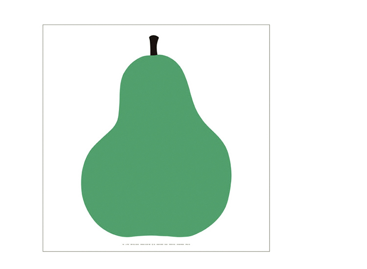 Due,La Pera ポスター（洋ナシ） / DANESE