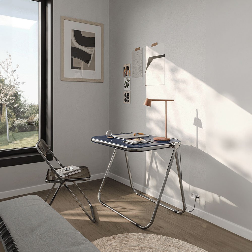 Platone プラトーネ 折りたたみテーブル by Giancarlo Piretti