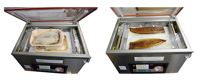 小型チャンバー式真空包装機ダブルシールタイプ（260mm×2）/M2397Z