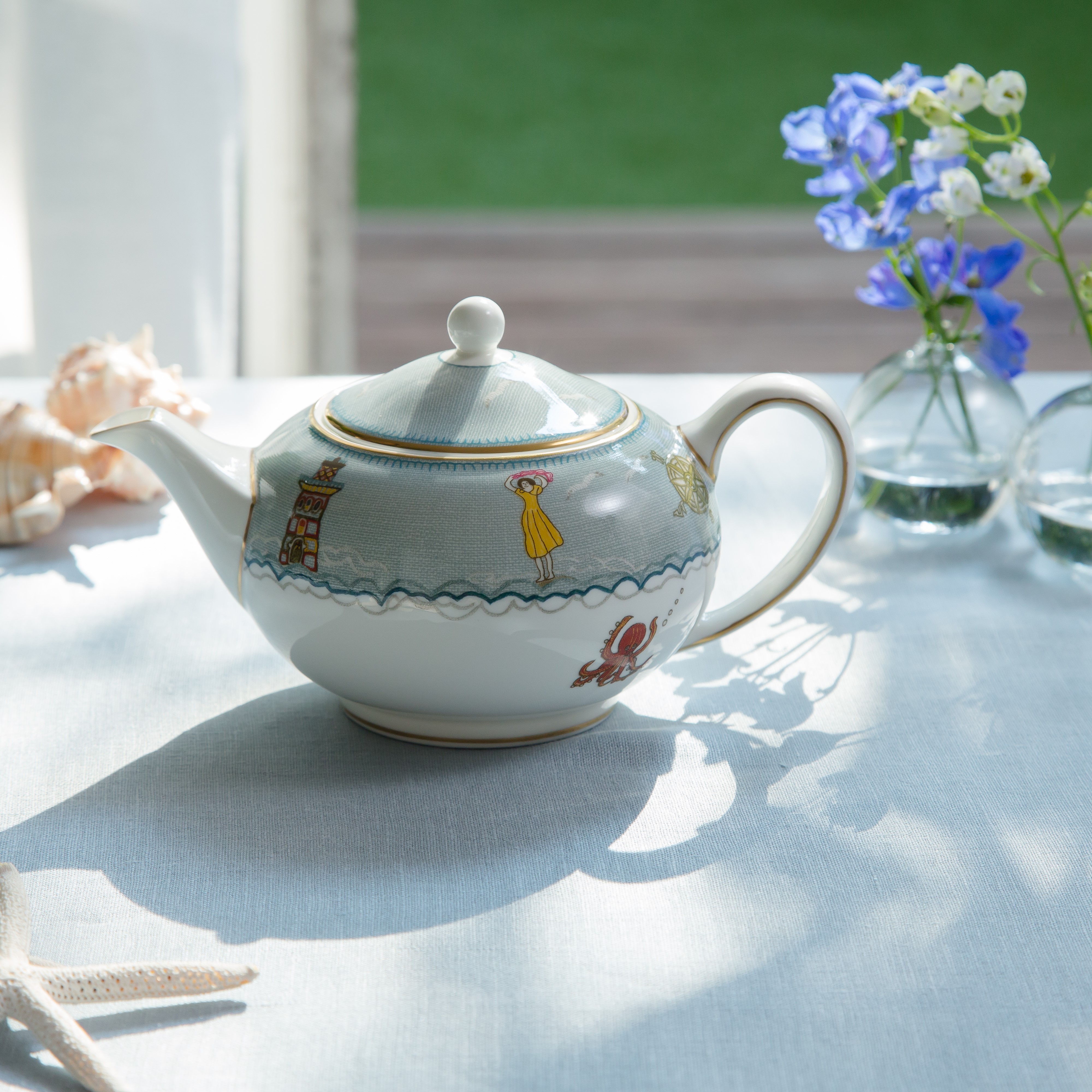 セイラーズ フェアウェル by Kit Kemp ティーポットS|WEDGWOOD公式