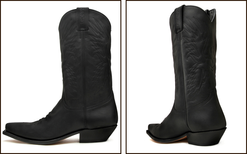 サンチョ（SANCHO）BW5326 Black の詳細ページです｜Western Boots