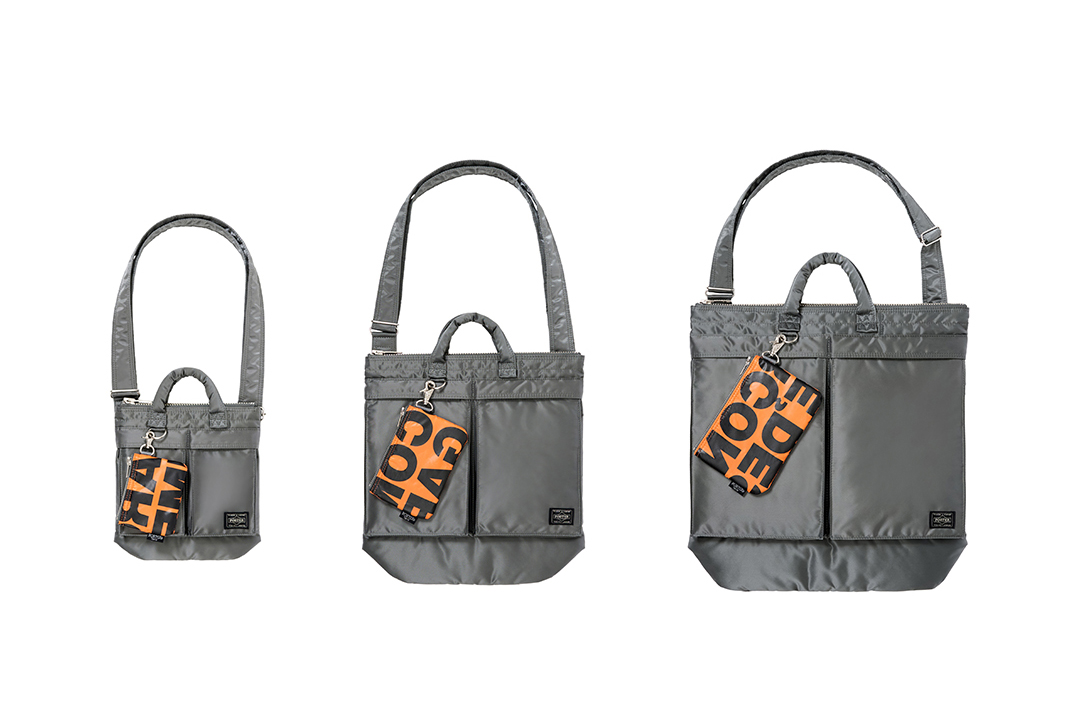 PORTER TANKER×コムデギャルソン ヘルメットバッグ 川久保玲がデザイン