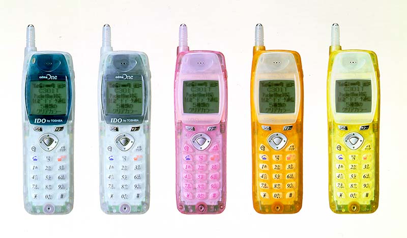 IDO、C301Tに5色のスケルトンカラーバリエーション