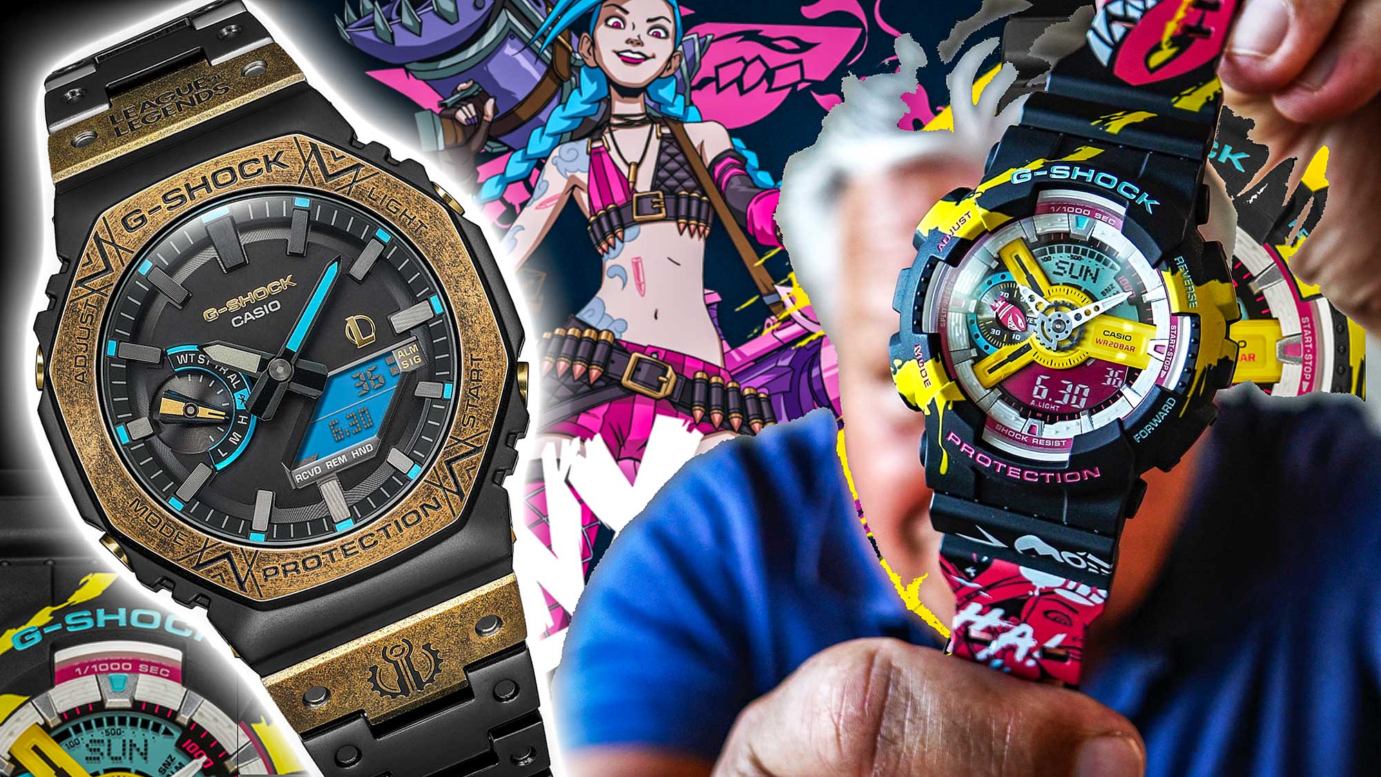 LOL x G-SHOCK League of Legends GM-B2100LL & GA-110LL Review
