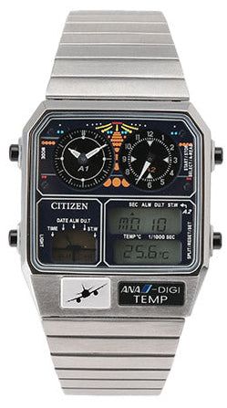 Citizen X ANA Analog ANA-DIGI TEMP Cockpit Special Model 244384