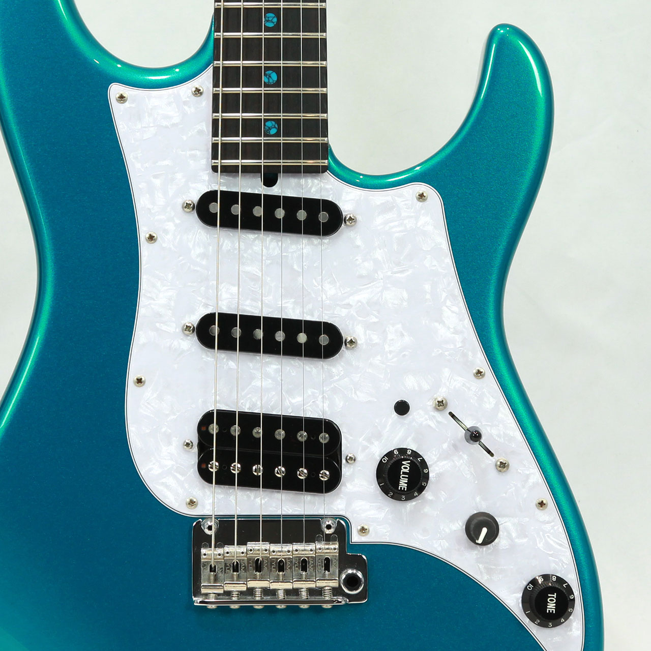 James Tyler Japan Studio Elite HD Alder/Rosewood Candy Turquoise