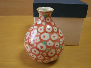 有光武元 うず巻き徳利・一輪差し 大洞陶房