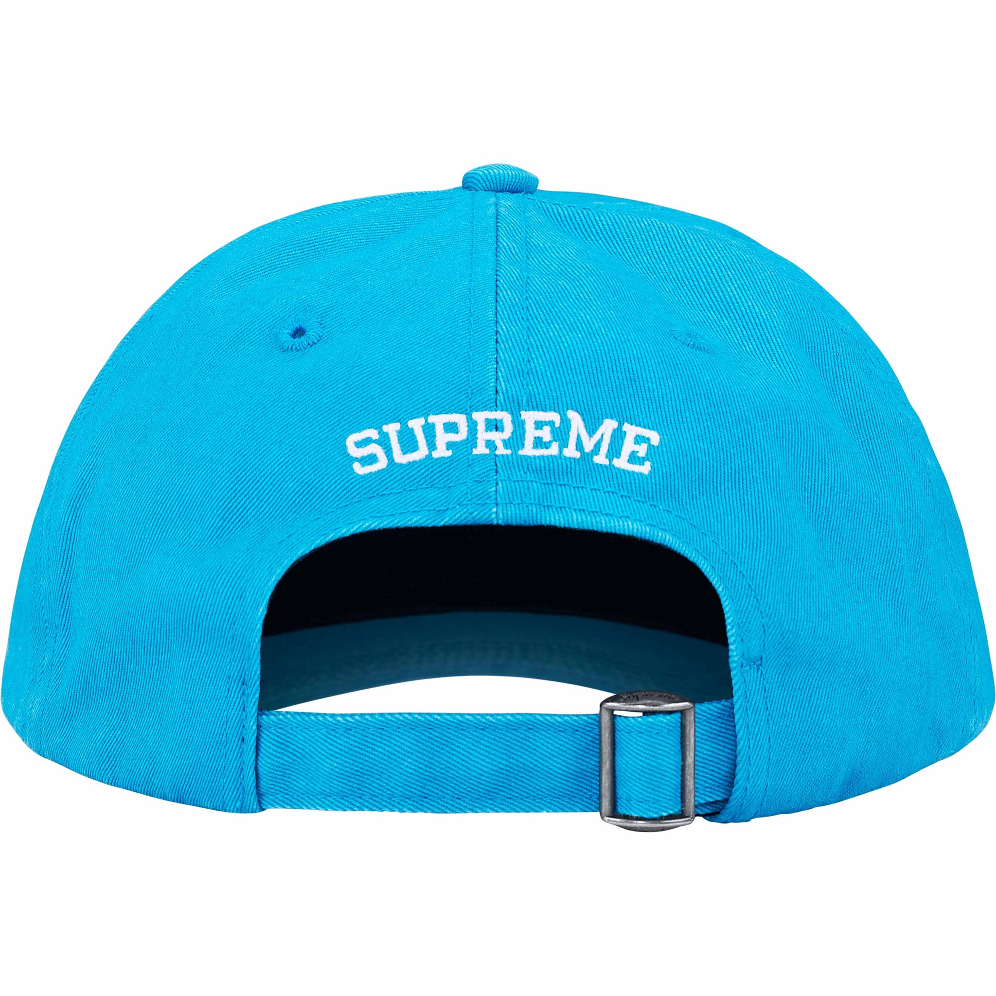 Buy Supreme Pigment Coated S Logo 6-Panel Cap 'Blue' Online - Waves Au