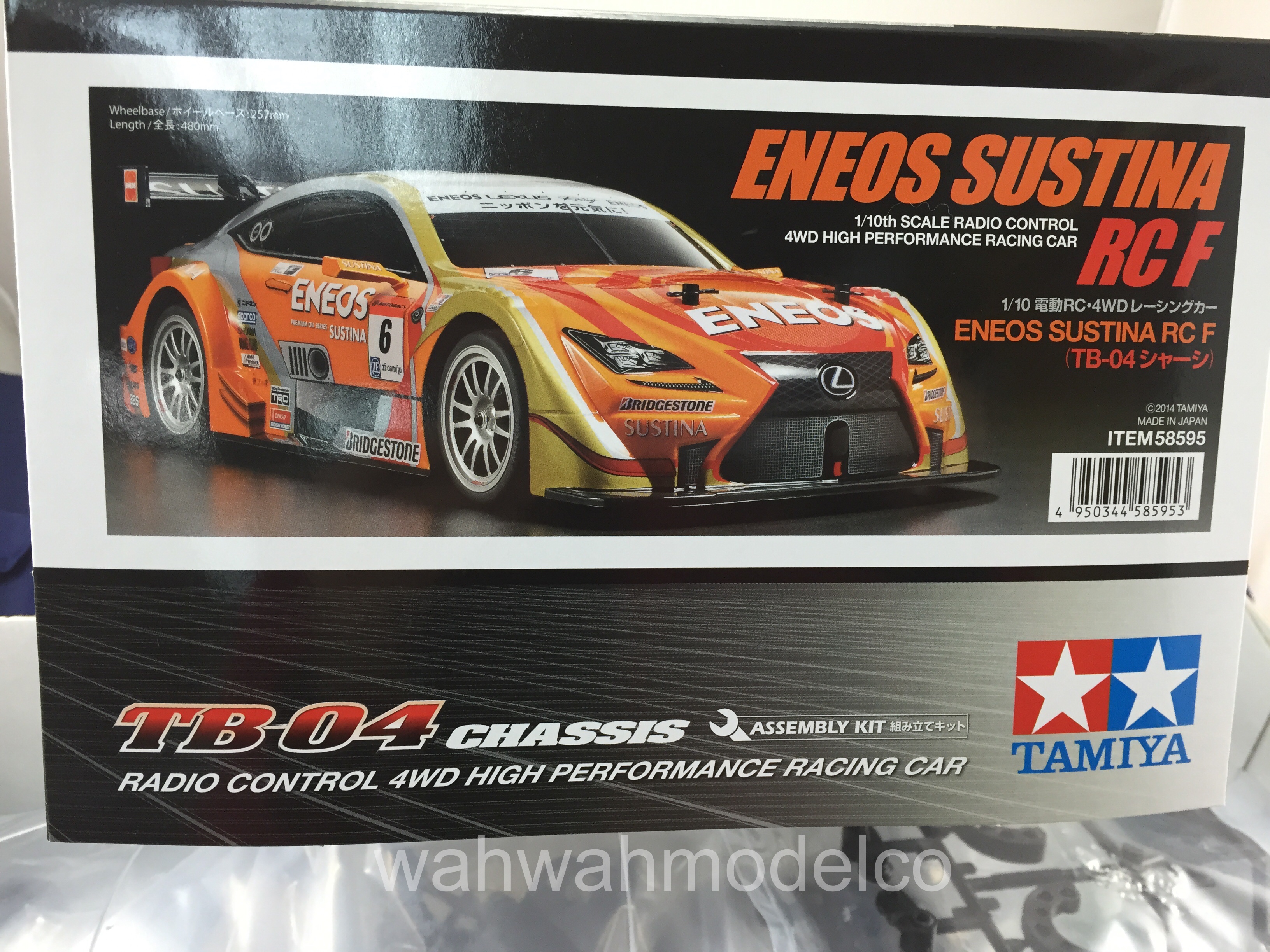 TAMIYA 58595 1/10 R/C TB-04 Eneos Sustina RC F - WAH WAH MODEL SHOP