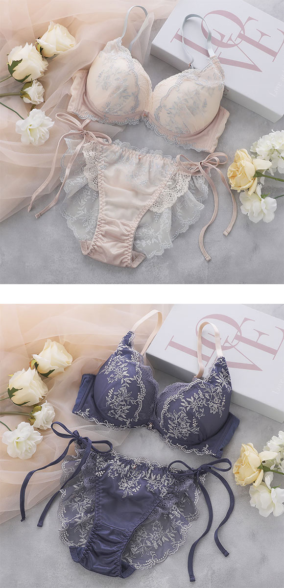 ココランジェ ミスティフローラ SHIROHATO別注 ブラジャー ショーツ