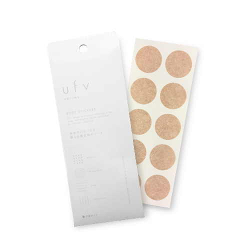 ufvボディステッカー 円形タイプ30枚入✖️4 ufv ステッカー 円形(無地