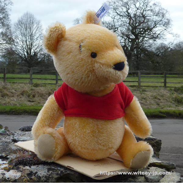 シュタイフ くまのプーさん 75周年記念 ぬいぐるみ STEIFF シュタイフ