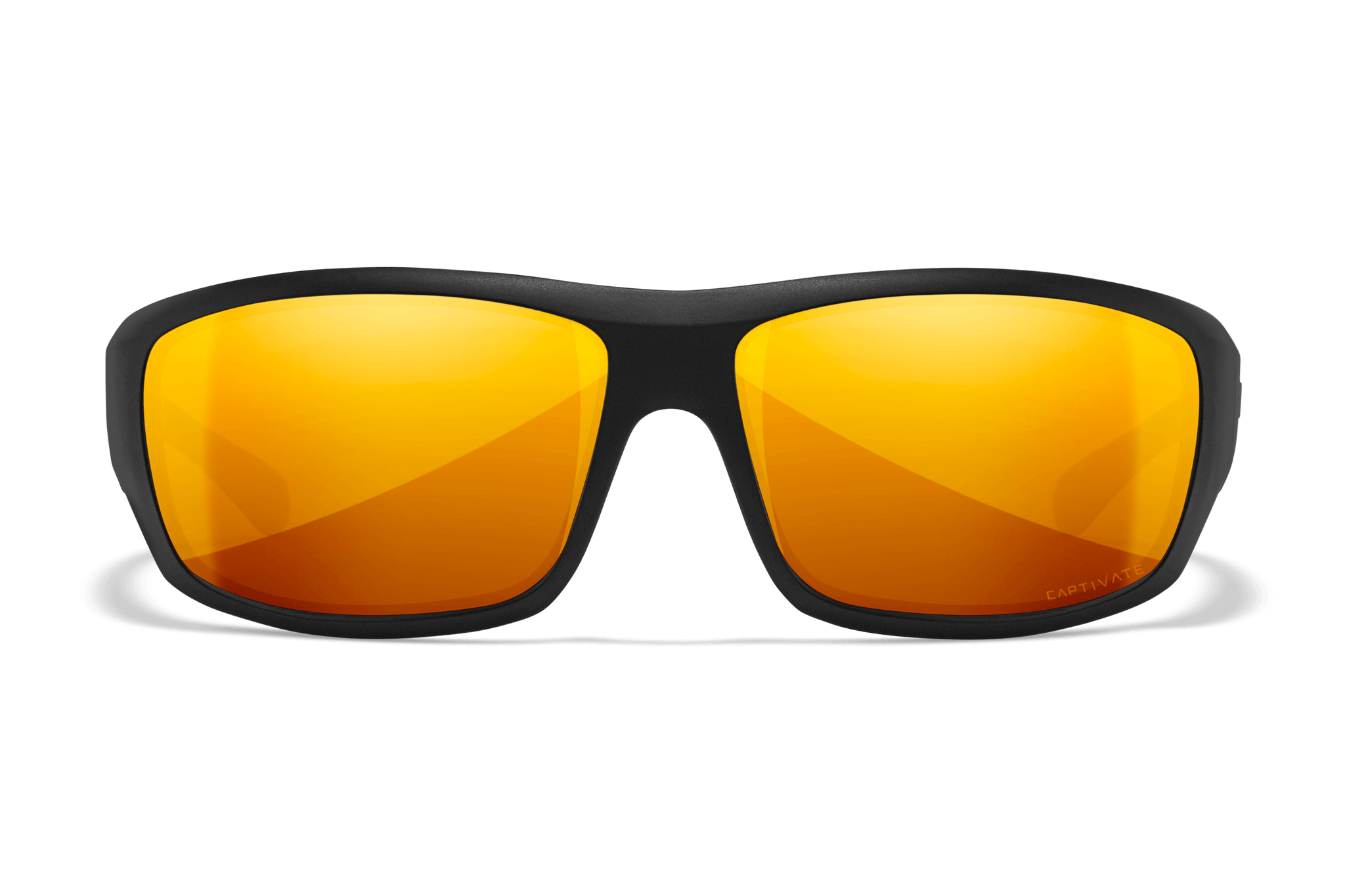 WX Omega Sunglasses - CAPTIVATE™ Polarized Bronze Mirror Lenses