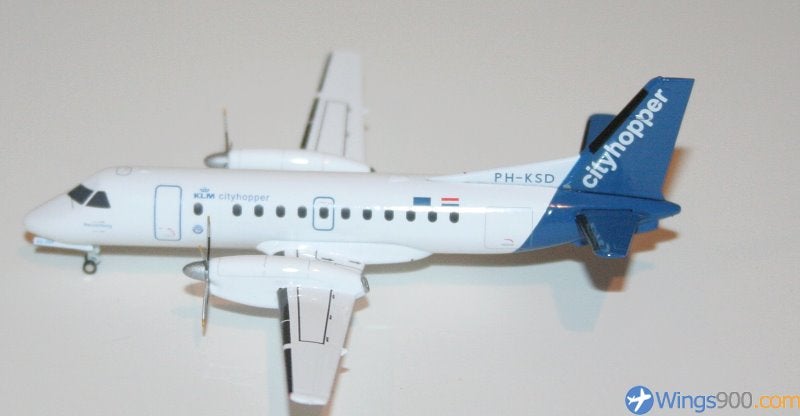 Wings900 - 1:200 Herpa KLM Cityhopper Saab 340