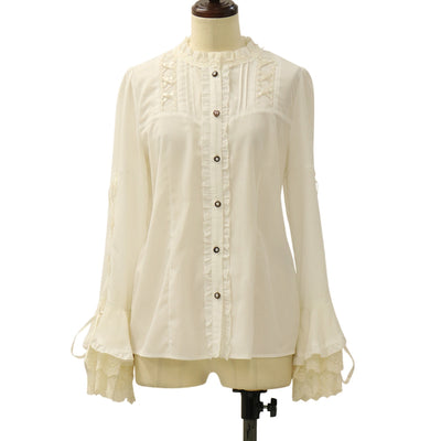 USED】【Mサイズ】姫袖7分丈ブラウス | Chalmiere | ロリータ