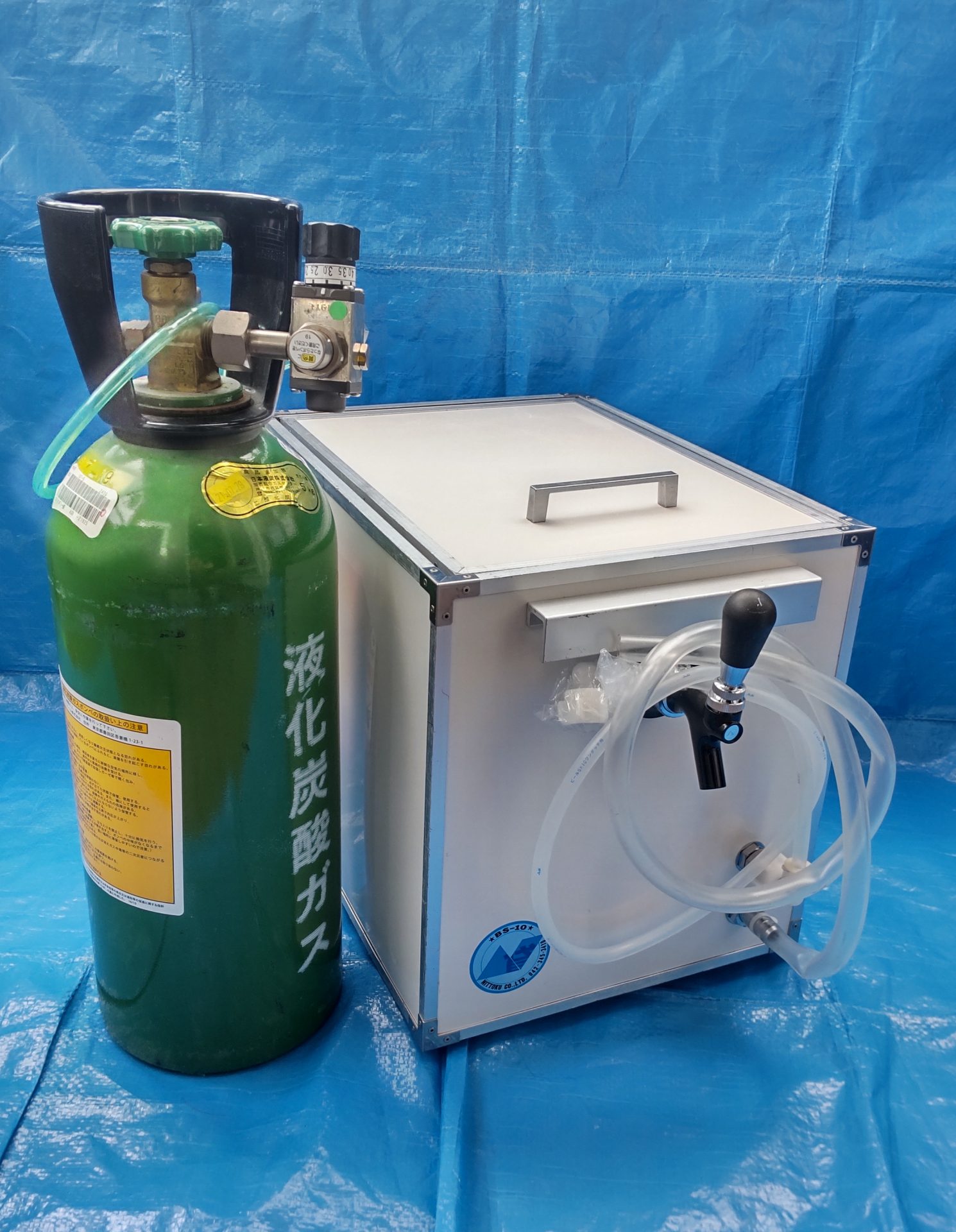 レンタル】[氷式]ビールサーバー 本体+炭酸ガス | ワインプラザマツムラ