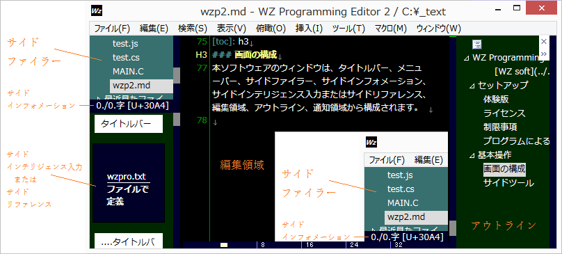 WZ EDITOR WINDOWS Ver.2.0 ユーザーズマニュアル