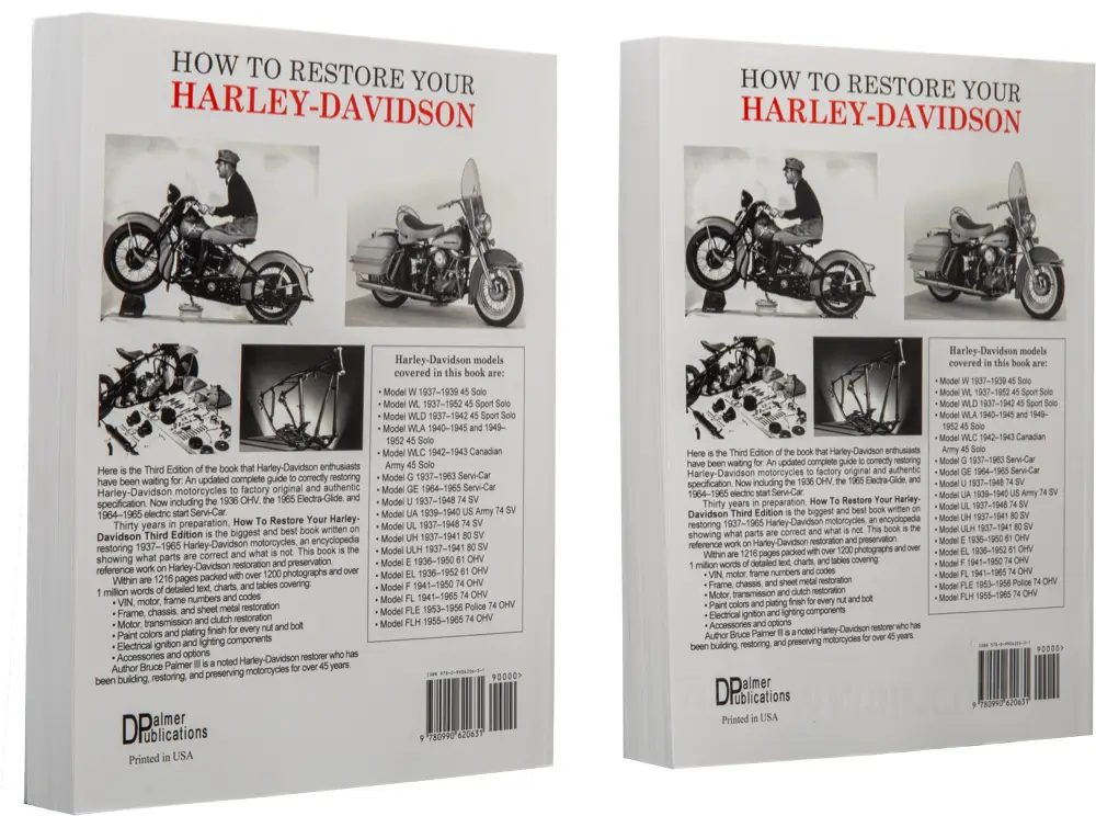How to Restore your HD 3rd Edition Revised, English