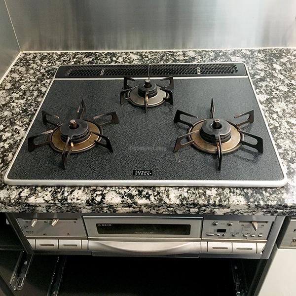 SCHOTT CERANコンロをリンナイRD641STSへ交換 | レンジフード・食洗機