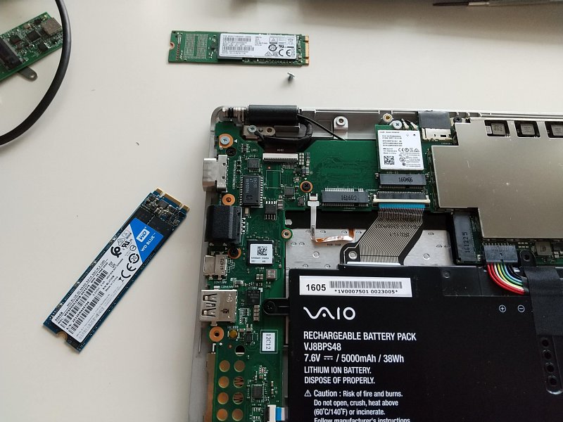 VAIO s11修理、SSDを500GBに。 - トヨダヤスシ建築設計事務所