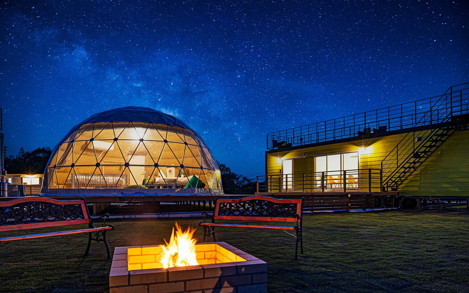 鳥取ファームグランピング モイ-moi-そらやま｜【リゾグラ】リゾート