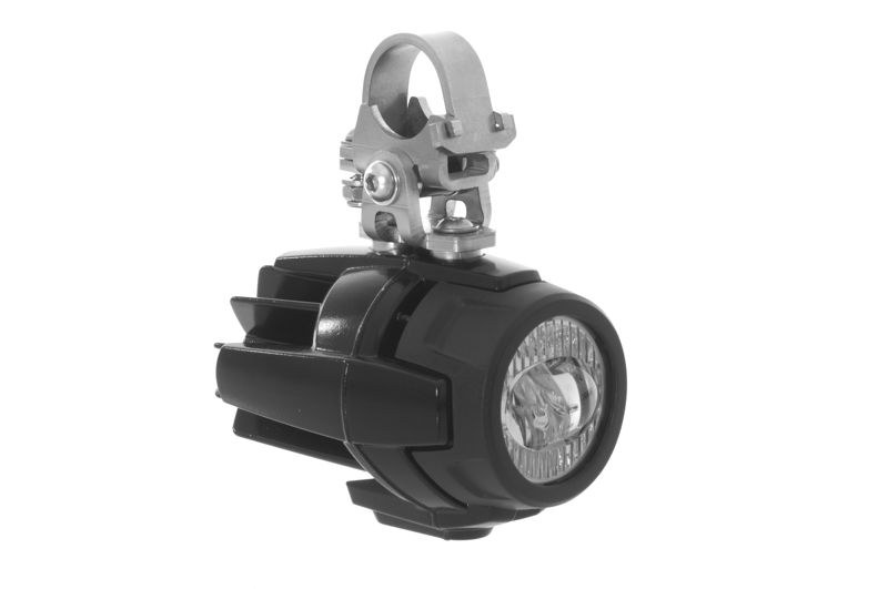 Adapter kit for original BMW LED auxiliary headlights on crash bar