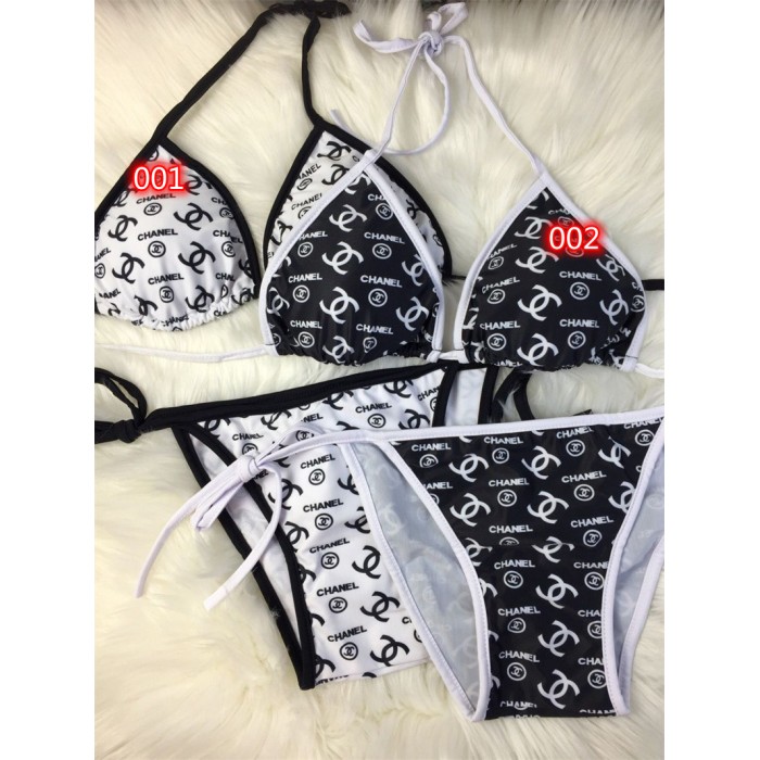Chanel/シャネル ビキニ 水着 ハイブランド スイムウェア 上下セット