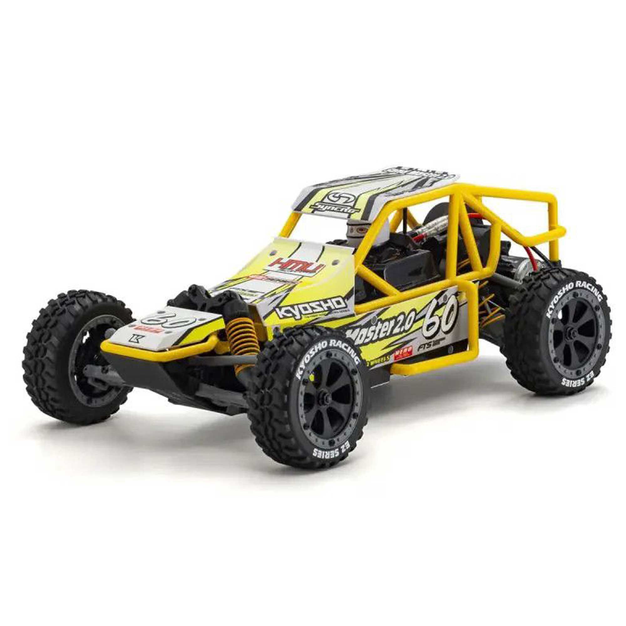 Kyosho 1/10 Sandmaster 2.0 4x4 Buggy RTR, Yellow | Tower Hobbies