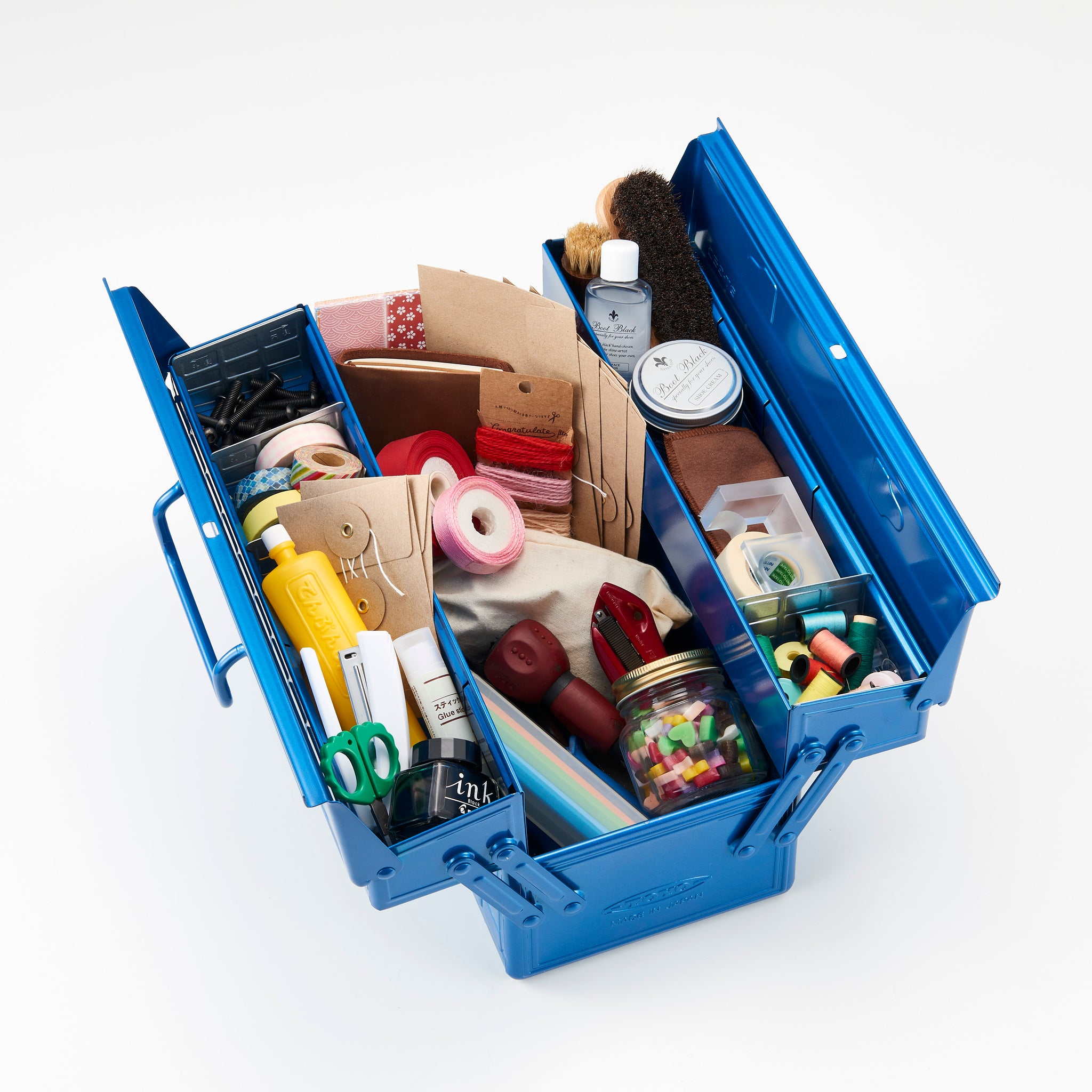 2段式工具箱 ST-350 BK2 (マットブラック) | 東洋スチール株式会社