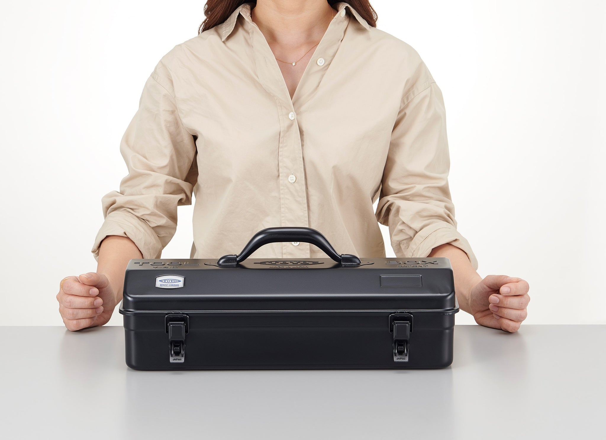 山型工具箱 Y-410 B (ブルー) | 東洋スチール株式会社 | TOYO STEEL Co