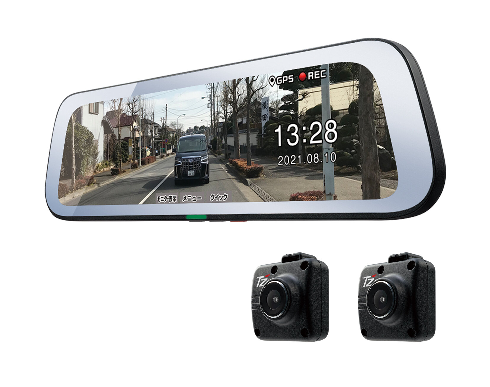 電子インナーミラー型ドライブレコーダー TZ-D203MW|TZ商品|トヨタ