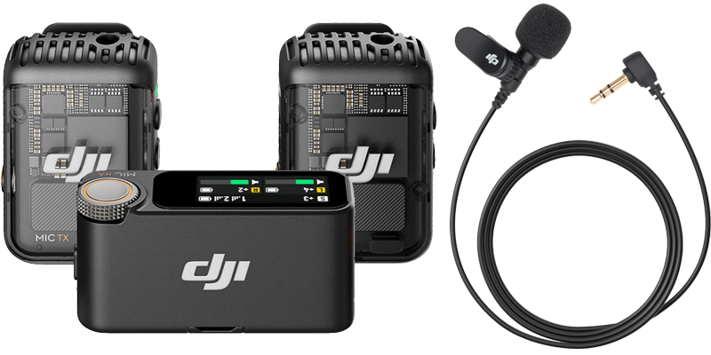 TOYO RENTAL：撮影機材レンタル：DJI Mic 2 2波ワイヤレスマイク